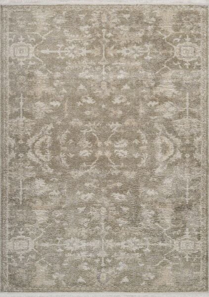 Peru Serisi Bej Renk Yumuşak Dokulu Makine Halısı AP-8441