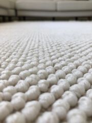 Amore Serisi Beyaz Renk Naturel Dokuma Halı TU-110