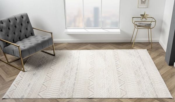 Armony Serisi Akrilik Dokuma Bej Makine Halısı AR010A 160x230 (4 mt2)