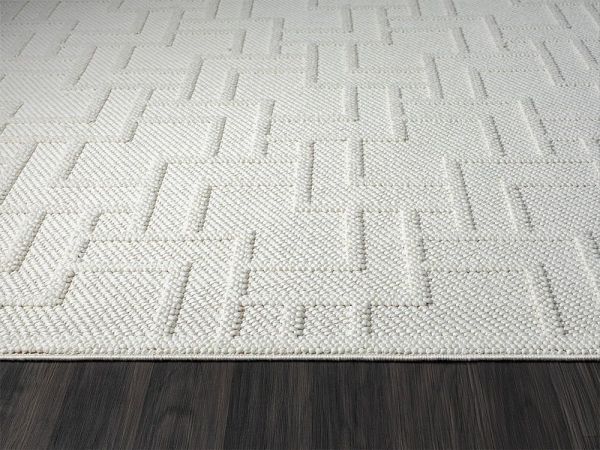 Marilla Serisi Bukle Dokuma Ekru Renk Halı EF002A 160x230 (4 mt2)