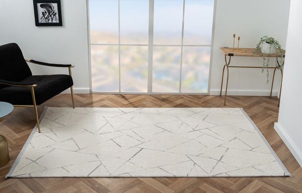 Scala Serisi Triko Akrilik Tozumaz Gri Renk Makine Halısı SC007G 160x230 (4 mt2)