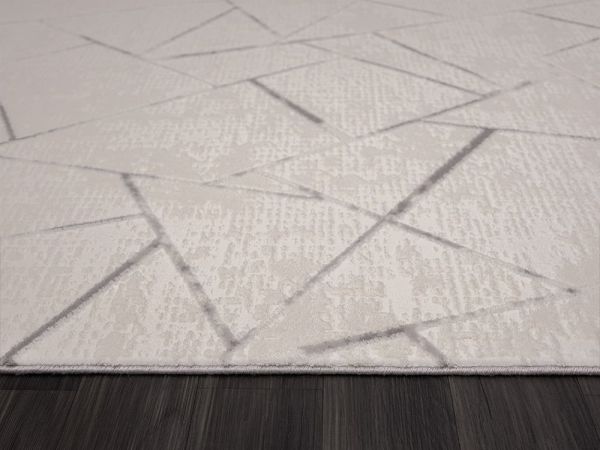 Scala Serisi Triko Akrilik Tozumaz Gri Renk Makine Halısı SC007G 160x230 (4 mt2)