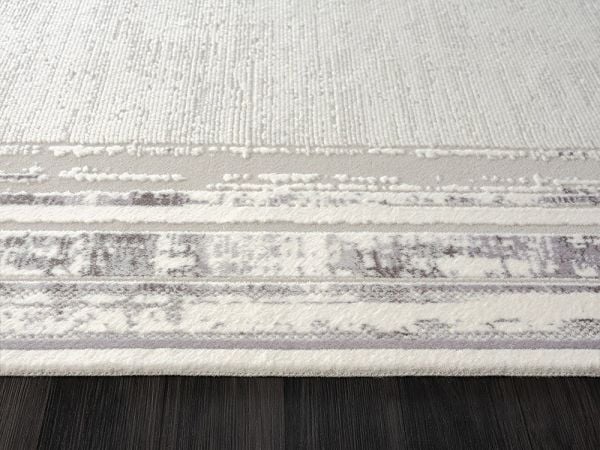 Feel Serisi Akrilik Yüksek Kalite Gri Renk Makine Halısı FL003A 160x230 (4 mt2)
