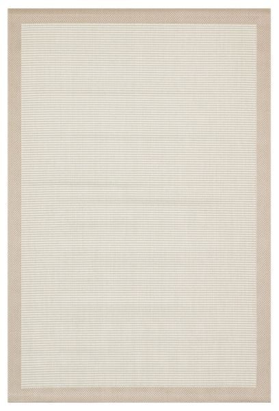 Sisal Serisi Krem Kaymaz Tabanlı Yıkanabilir Hasır Dokuma Halı TU-0354