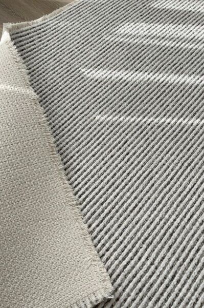 Gues Serisi Gri Yumuşak Dokulu Yüksek Kalite Makine Halısı AP-7411