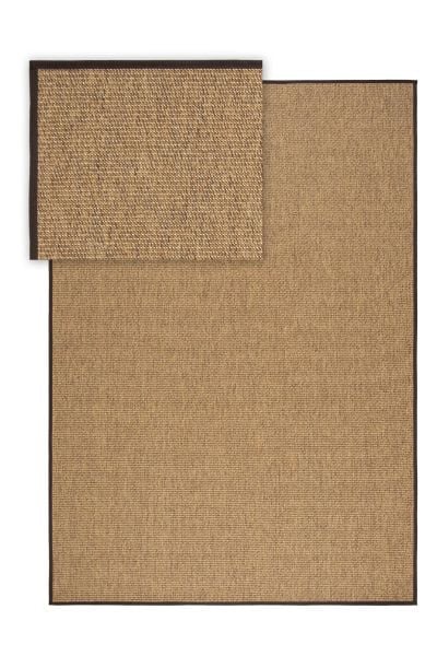 Secret Serisi Kahve/Koyu Kahve Doğal Sisal Halı C-0506