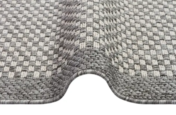 Craft Serisi Gri Krem Leke Tutmaz Sisal Halı T-VN01