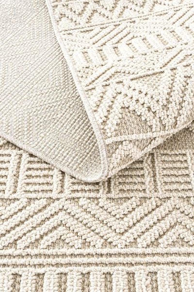 Pavia Serisi Bej Renk Kolay Temizlenen Hav Toz Vermez Halı Q-2020