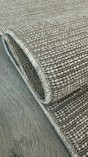 Craft Serisi Gri Renk Sisal Dokuma Makine Halısı RH-803