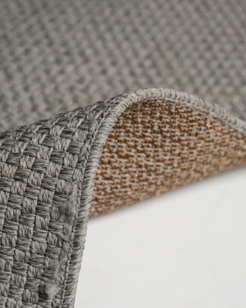 Plain Serisi Sisal Gri Düz Dokuma Kolay Temizlenebilir Halı L-7656