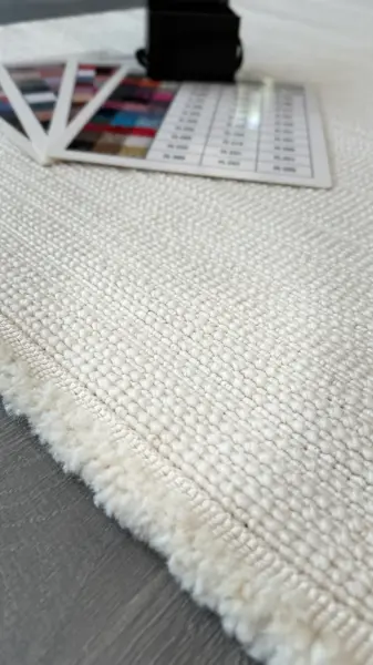 Craft Serisi Ekru Renk Sisal Dokuma Makine Halısı RH-802