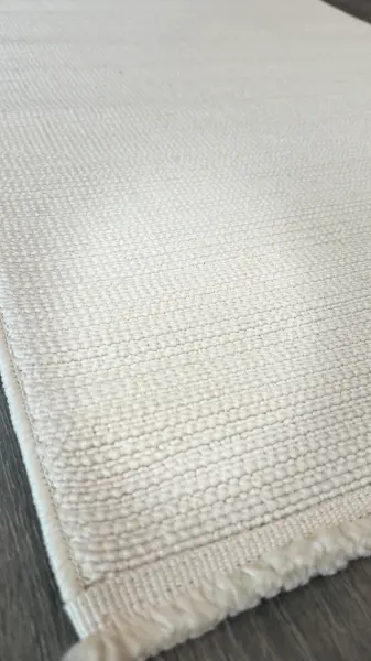 Craft Serisi Ekru Renk Sisal Dokuma Makine Halısı RH-802
