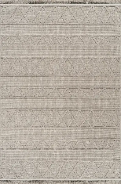 Amore Serisi Bej Renk Yumuşak Dokuma Makine Halısı EM-E611