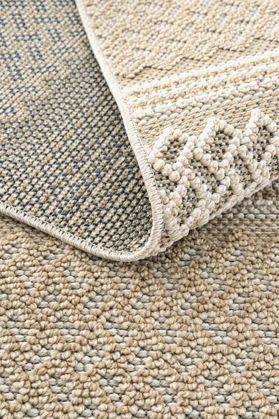 Pavia Serisi Bej Renk Kolay Temizlenen Hav Toz Vermez Halı Q-2023