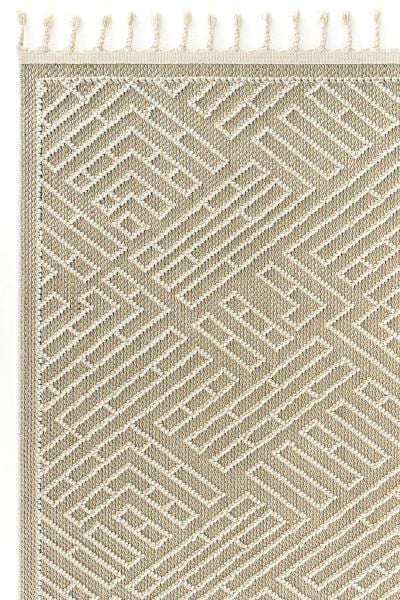 Pavia Serisi Bej Renk Kolay Temizlenen Hav Toz Vermez Halı Q-2024