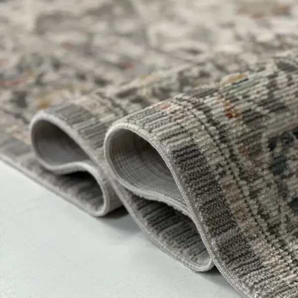 Vintage Serisi Bej Renk Dokuma Makine Halısı EM-401