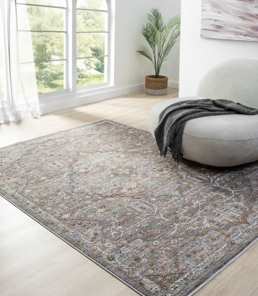 Vintage Serisi Multi Renk Yüksek Kalite Dokuma Halı S-M803