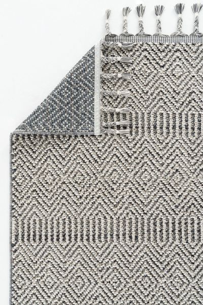 Pavia Serisi Gri Renk Kolay Temizlenen Hav Toz Vermez Halı Q-2029