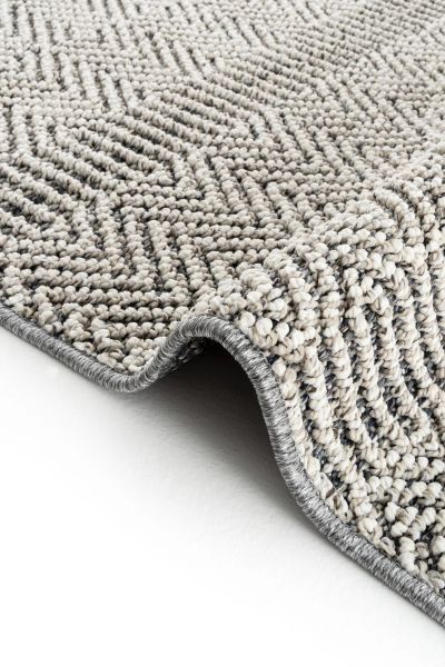 Pavia Serisi Gri Renk Kolay Temizlenen Hav Toz Vermez Halı Q-2029