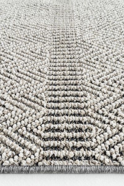 Pavia Serisi Gri Renk Kolay Temizlenen Hav Toz Vermez Halı Q-2029