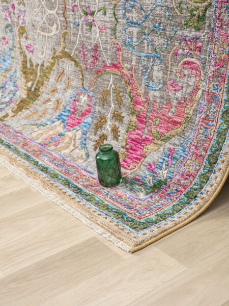 Vintage Serisi Multi Renk Yüksek Kalite Dokuma Halı S-M800