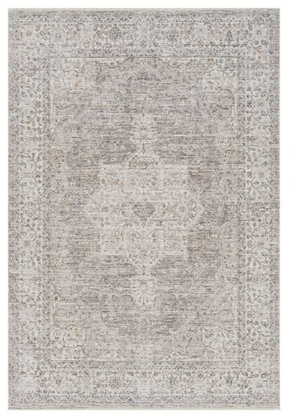 Vintage Serisi Eskitme Desen Dokuma Halı S-P10204