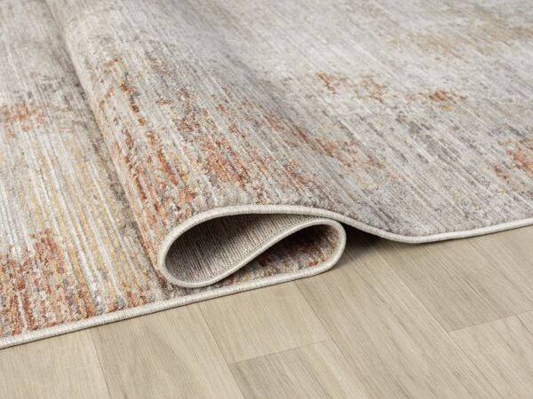 Vintage Serisi Kiremit Renk Eskitme Desen Dokuma Halı S-P10206T