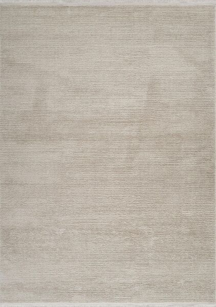 Peru Serisi Krem Renk Yumuşak Dokulu Makine Halısı AP-8421