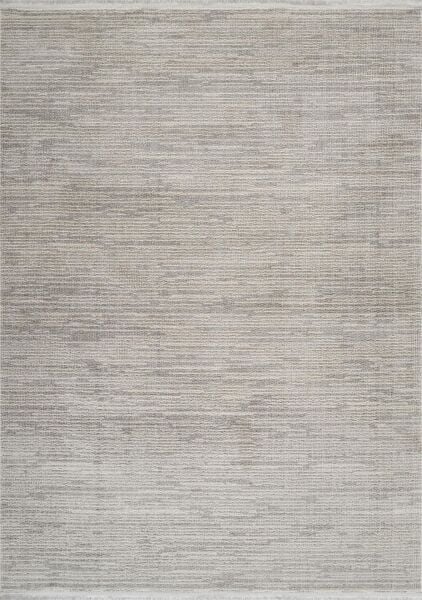 Peru Serisi Gri Renk Yumuşak Dokulu Makine Halısı AP-8423